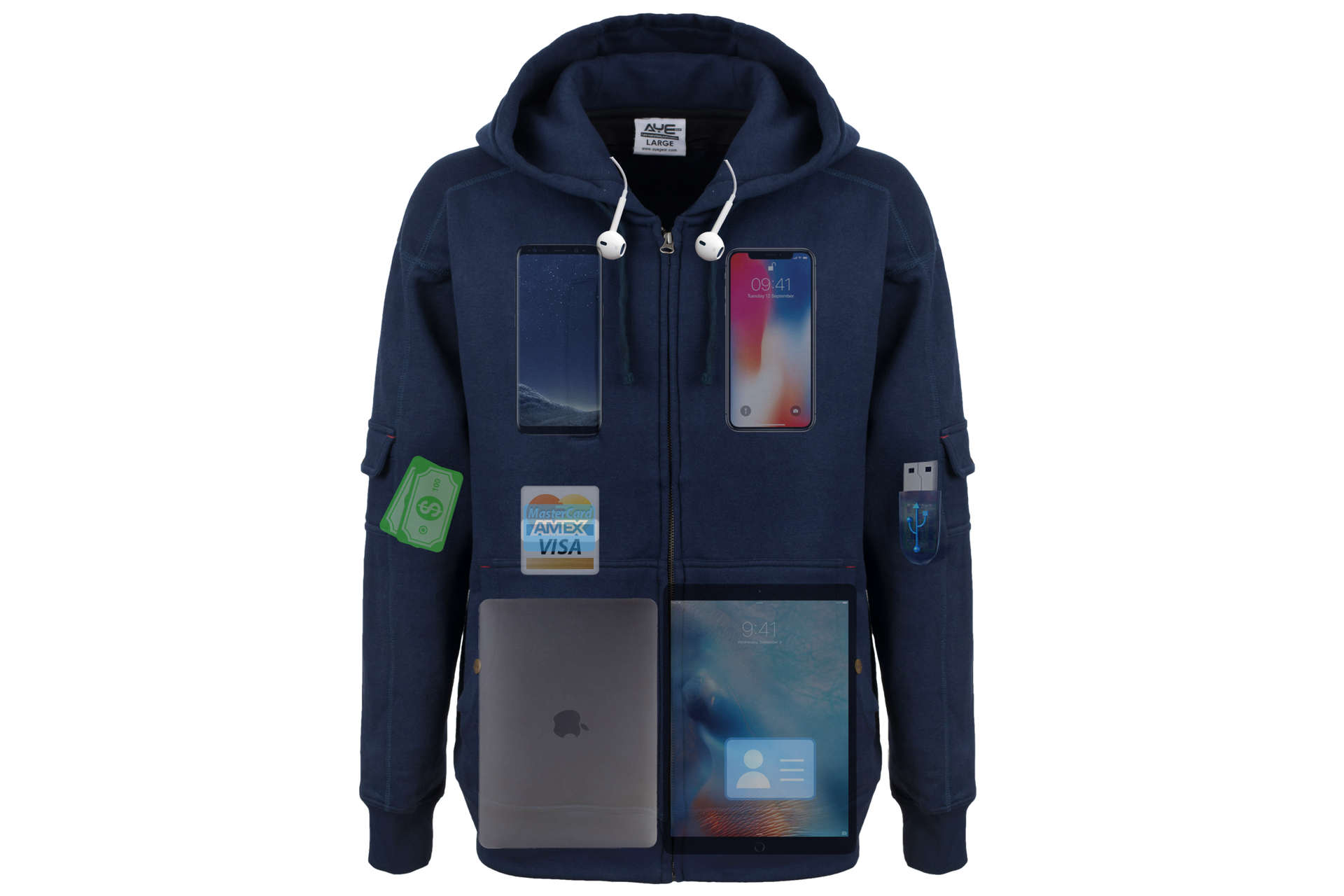 Ayegear top h13 hoodie