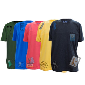 AyeGear multipocket tshirt for travel | pickpocket proof tee gear | ideal for hiking swimming camping