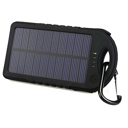 AyeGear Solar Power Bank with LED Torch (5200mAH) , Accessory - AyeGear - Travel Clothing, Carry Your iPad | Travel Vests | Hoodies | Jackets | Tees, AyeGear - Travel Clothing, Carry Your iPad | Travel Vests | Hoodies | Jackets | Tees
 - 1