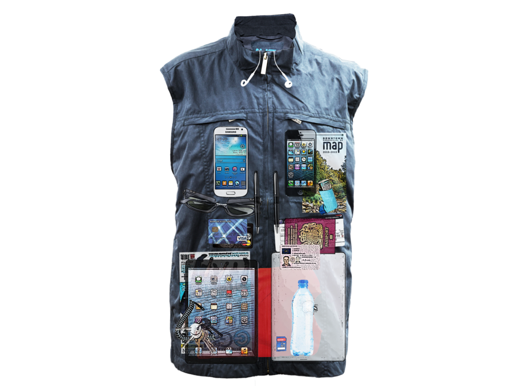 AyeGear V23 - Travel Vest , Travel Vest - AyeGear, AyeGear - Travel Clothing, Carry Your iPad | Travel Vests | Hoodies | Jackets | Tees
 - 1